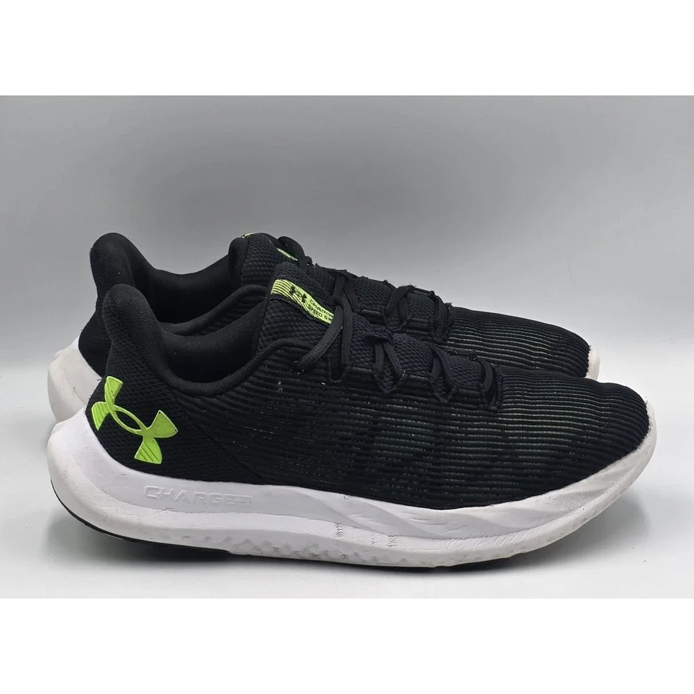 Under Armour Charged Revitalize Sneakers Mens Black  Low Top Running Shoes 10